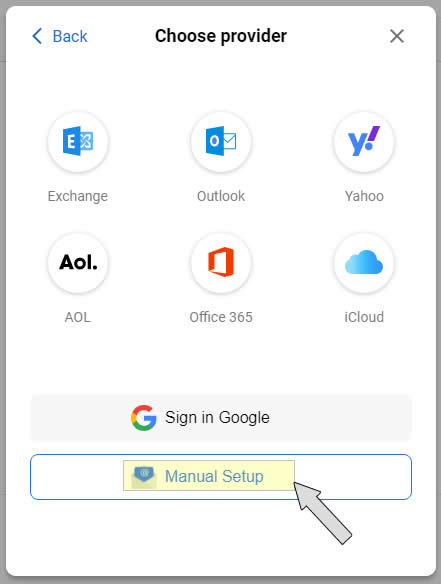 Manually Configure